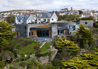 Coastal new build in Cornwall